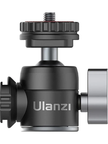 Ulanzi U-60 Vlog Top Kafa (Ball Head) Tripod Kafa ürün görseli 1
