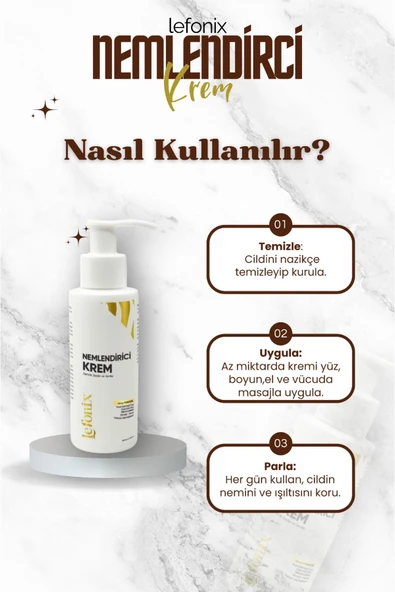 Lefonix Nemlendirici Krem 100 ml - Resim 3