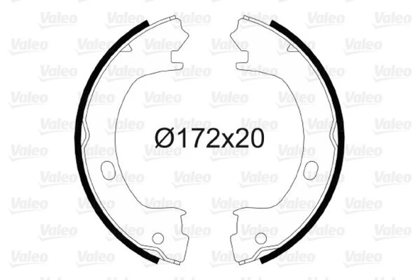 Chrysler El Fren Balatası Chrysler 300m Neon Cruıser Stratus - Valeo 564057 ürün görseli