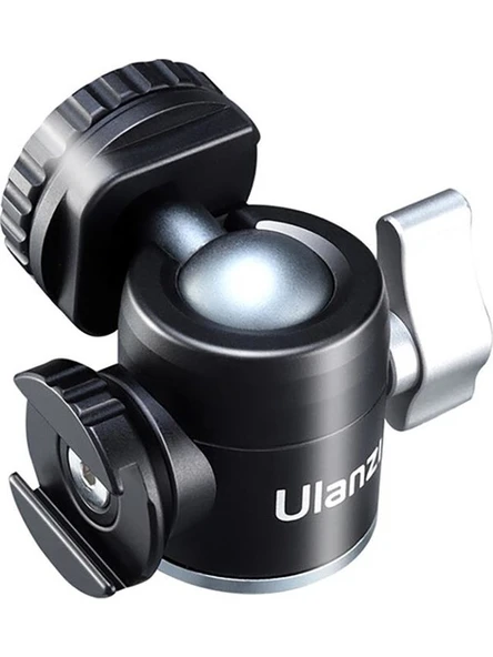 Ulanzi U-60 Vlog Top Kafa (Ball Head) Tripod Kafa - Resim 5