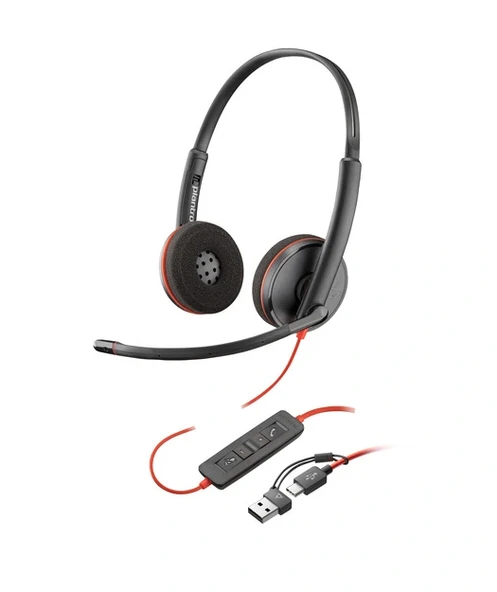 Poly BW 3225 USB-C HS +3.5mmP +USB-C/A - Resim 6