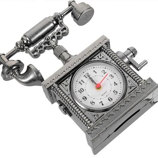 BlackCraft  Telefon Görünümlü Saat Masa Saati ürün görseli 1