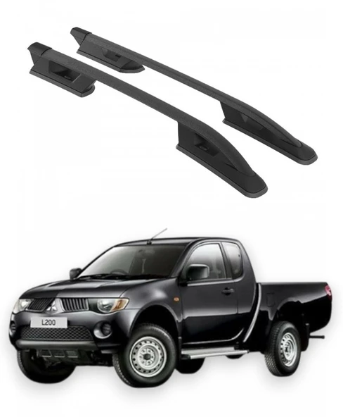 MİTSUBİSHİ L200 2006 2007 2008 2009 2010 2011 2012 2013 2014 PORTBAGAJ TAVAN ÇİTASI SİYAH ürün görseli 1