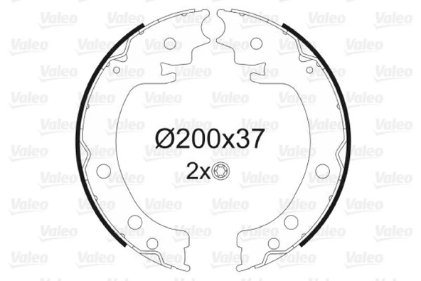 Suzukı El Fren Balatası Suzukı Grand Vitara 09-> - Valeo 564143 ürün görseli