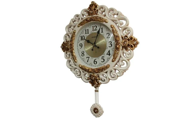 BlackCraft  Saat Sarkaçlı Akar Mekanızmalı Hediyelik Duvar Saati ürün görseli 1