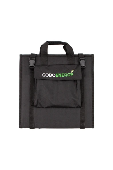 120w Katlanabilir Solar Panel Çanta | Siyah Renk | Taşınabilir Hızlı Şarjlı Güneş Paneli - Resim 3