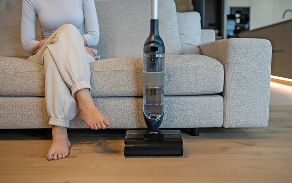 HİZERO F300 BİONİC AKILLI ISLAK-KURU SERT ZEMİN TEMİZLEYİCİ - 60 DAKİKA - Resim 6