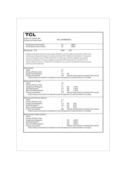 Tcl Elite TAC-12CHSD-XAF1 A++ 12000 BTU Inverter Duvar Tipi Klima - Resim 5