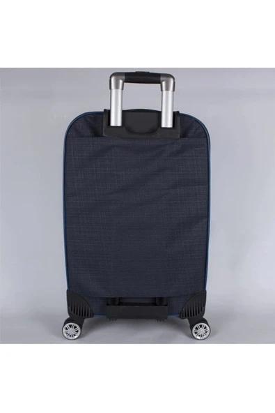 Escape 082-26 Havlu Kumaş Körüklü 5 Teker Büyük Boy Valiz - Resim 5