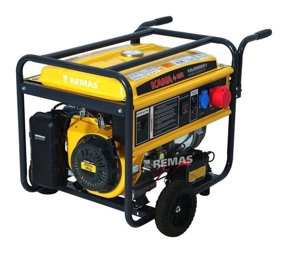 Kama KGL 8000 CE3 Marşlı 8.1 kVA 3Faz Benzinli Jeneratör ürün görseli