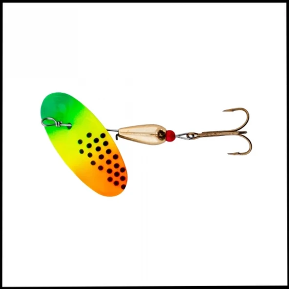 Uyguna-Yakala Gökkuşağı - 3,6g  -Alabalık/Turna/Levrek Olta Kaşığı Döner Kaşık -KAS.722 ürün görseli