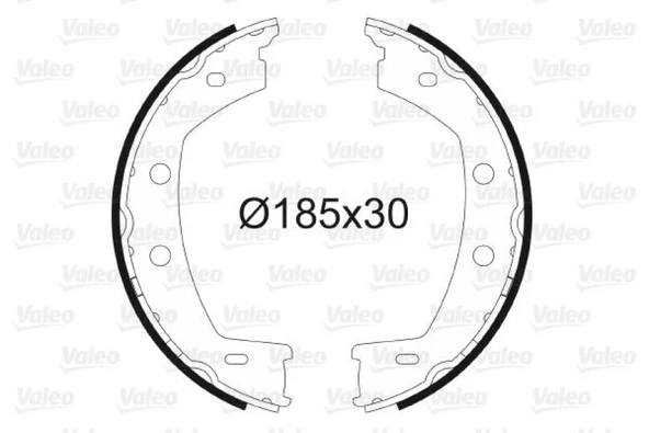 Land Rover El Fren Balatası Freelander 2 (l359) 06>14 - Valeo 564198 ürün görseli