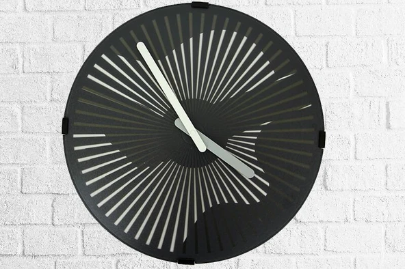 BlackCraft  Saat Hareketli Gitar Duvar Saati Dekoratif Ev Ofis Hediyelik - Resim 2