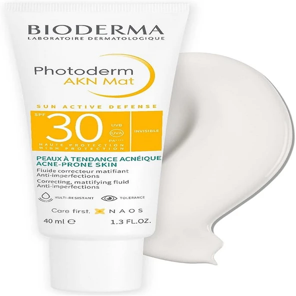 Bioderma Photoderm AKN Mat Güneş Kremi 40 ml ürün görseli