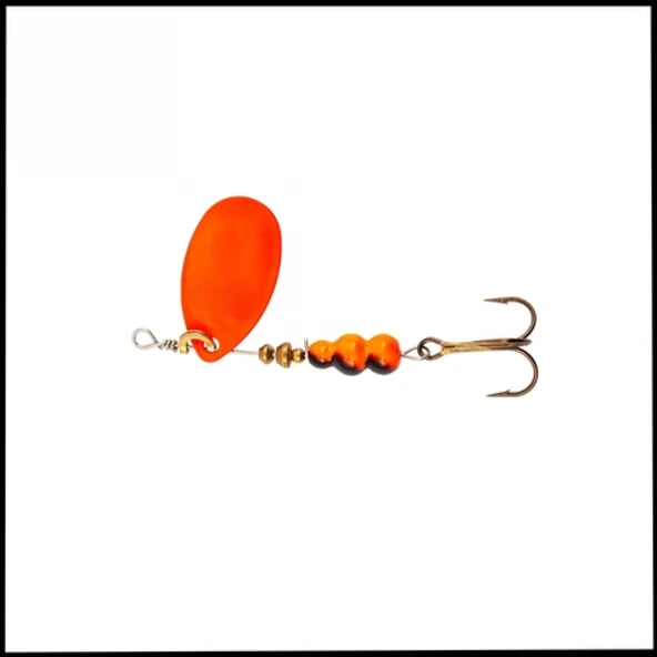 Uyguna-Yakala 3 Numara Fluo Orange Alabalık Turna Döner Olta Kaşığı-AŞ.040-SX ürün görseli