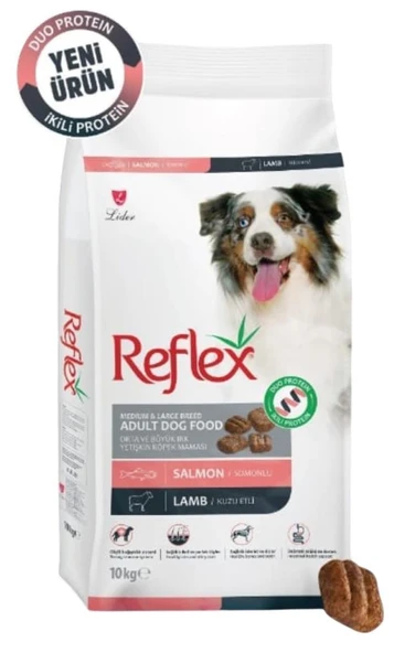 Reflex Kuzu Etli ve Somonlu Köpek Maması 10 Kg - Resim 2