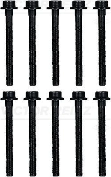 Fiat Silindir Kapak Saplaması Tk (10 Adet) / (14 35734 03) Doblo Marea Palıo Stilo 1,6 16v (016259b) - Victor Reinz 14-35734-03 ürün görseli 1