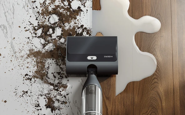 HİZERO F300 BİONİC AKILLI ISLAK-KURU SERT ZEMİN TEMİZLEYİCİ - 60 DAKİKA - Resim 4