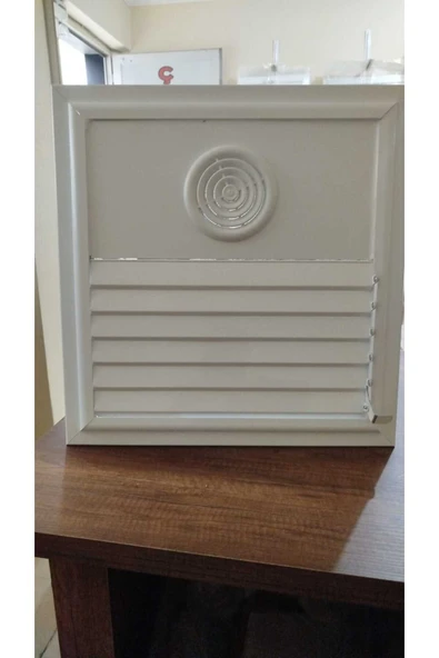 ÇELİK MENFEZ 50x50 ALUMINYUM DOGAL HAVA CIKISLI BANYO MENFEZİ ürün görseli