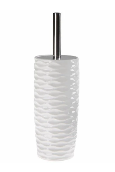 Pinkev Seramik Klozet Tuvalet Fırçası - Beyaz ürün görseli