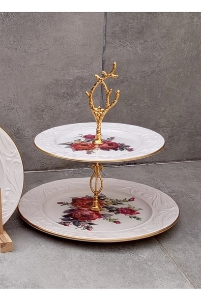 Pinkev Seramik Katlı Kurabiyelik ürün görseli