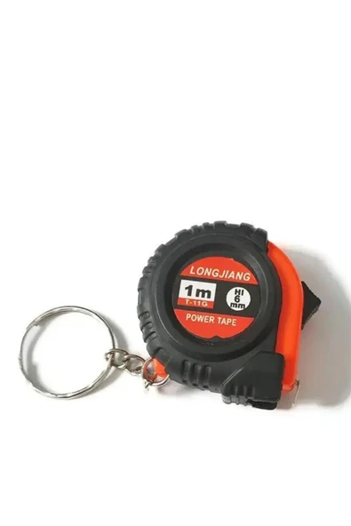 Kampus Kırtasiyem 1 M Uzunluğunda Mini Metre Mezura Anahtarlık - Resim 3