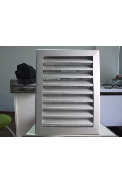 Home DIŞ CEPHE PANJURU SABİT MENFEZ 50*50 CM ALÜMİNYUM - Resim 2