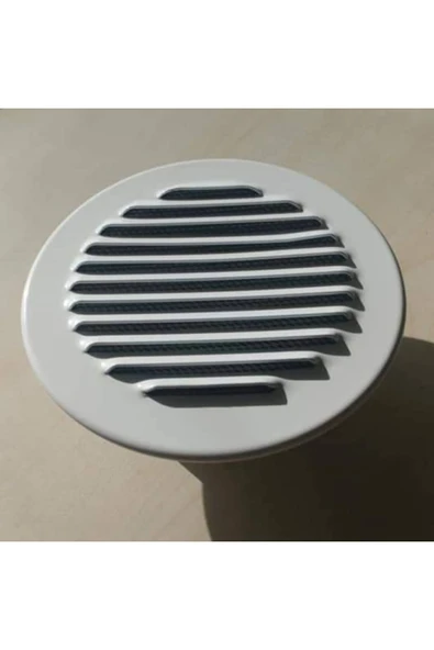 Home Dogalgaz Menfezi Yuvarlak Dıs Cephe Panjuru Alumınyum Beyaz Q100 -10 Cm Bogaz ürün görseli