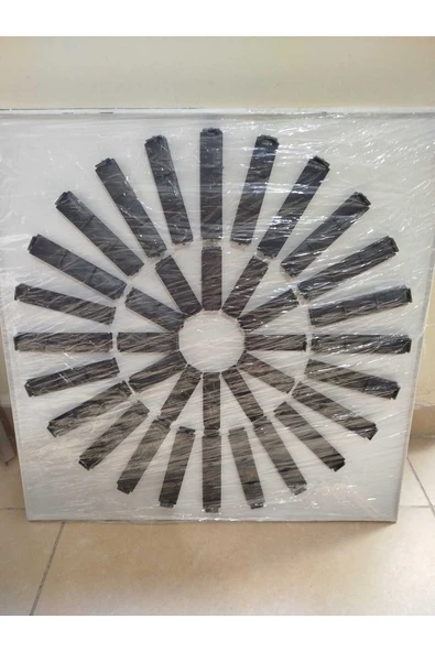 Home DİFÜZÖR 60X60CM DIŞ OLCUSUNDE BEYAZ - Resim 2