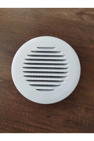 Home Dogalgaz Menfezi Yuvarlak Dıs Cephe Panjuru Alumınyum Beyaz Q100 -10 Cm Bogaz - Resim 6