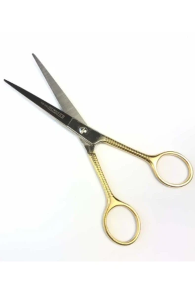 Golden Taksun 2 Yıl Taksun No.605g Berber Makası Çelik (altın Makas) 16.5cm İthalatçı Garantili Metalik Döküm - Resim 2