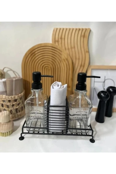 Mien Standlı 2’li Sabunluk Seti - Resim 2