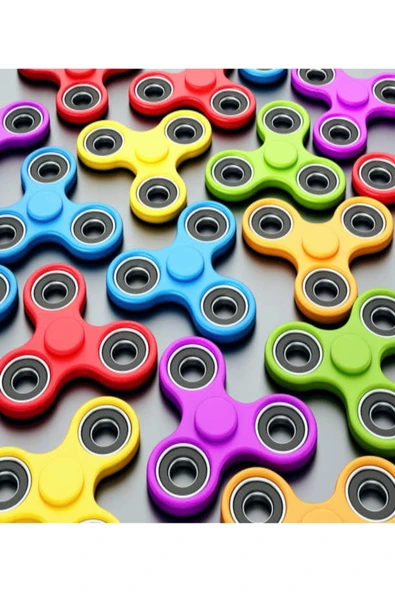 Kampüs Kırtasiyem Stres Çarkı,hand Spinner Stres Çarkı Plastik ürün görseli 1