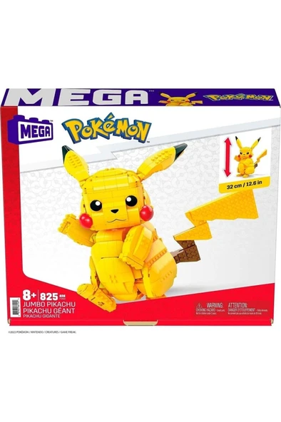 Mega Construx Pokemon Jumbo Pikachu Figürü FVK81 - Resim 2