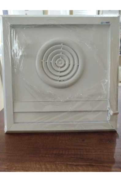 ÇELİK MENFEZ 40X40 ALUMINYUM DOGAL HAVA CIKISLI BANYO MENFEZİ ürün görseli