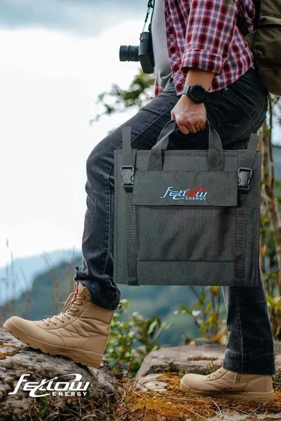 Fellow Energy 50W Katlanabilir Solar Çanta Panel - Resim 8