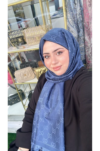 G Desen Kasmir ipek Kumas Premium Kalite Şal ürün görseli