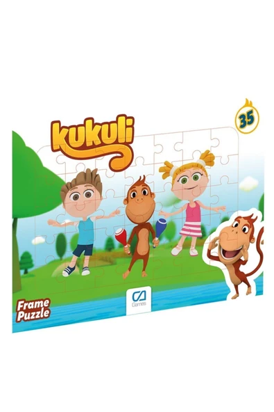 Kukuli Ca 51375138 Kukuli Frame Puzzle 35 Parçaca Games |1 Adet| ürün görseli 1