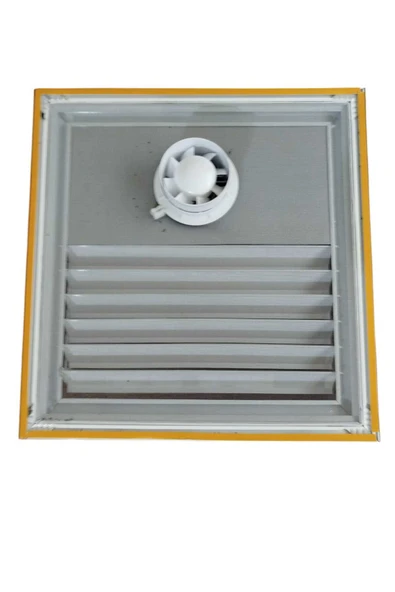 Home FANLI BANYO MENFEZİ ALÜMİNYUM 50X50 CM DIŞ -BEYAZ - Resim 2