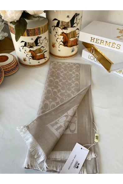 İthal C Desen İpek Pamuk Yün Şal ürün görseli