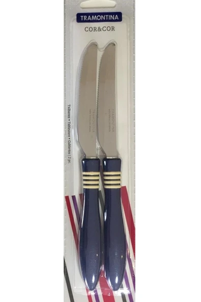 Pinkev Tramontina 6 Adet Tırtıklı Kahvaltı Masa Bıçağı - Resim 2