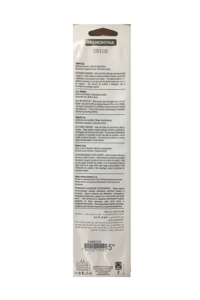 Pinkev Tramontina 6 Adet Tırtıklı Mutfak Bıçak Seti - Resim 3