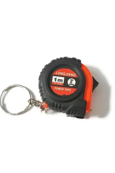 Kampus Kırtasiyem 1 M Uzunluğunda Mini Metre Mezura Anahtarlık - Resim 2