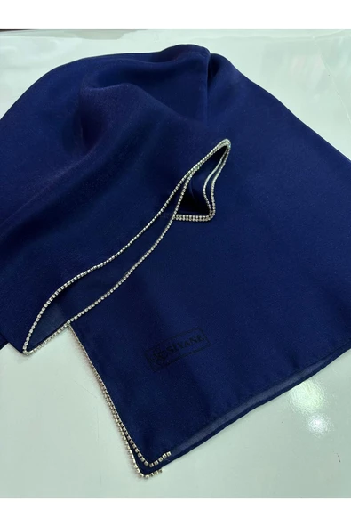 Siyane Taşlı Detaylı Pırlanta Şal ürün görseli