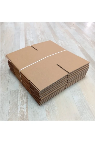 Pinkev 10 Adet Çift Oluklu Küçük Boy Ambalaj Kolisi 20x20x20cm - Resim 3