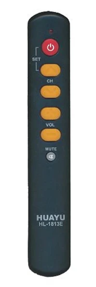 Huayu HL-1813E V2 6 Tuşlu Kopyalanabilir TV/STB/DV/DVB Kumandası ürün görseli 1
