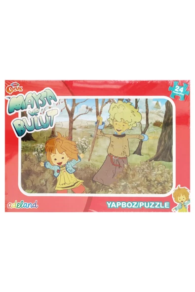 ADEL OYUNCAK Maysa Ve Bulut Yapboz 24 Parça Puzzle Model 1 ürün görseli 1