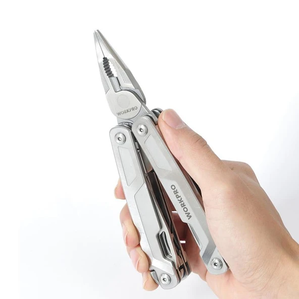 WORKPRO WP382008 16 IN 1 Çok Fonksiyonlu Profesyonel Pense Seti + Taşıma Kılıfı - Resim 5