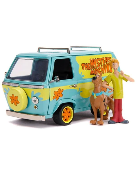 Scooby Doo Gizemli Van Aracı ve Figür Seti - Resim 2