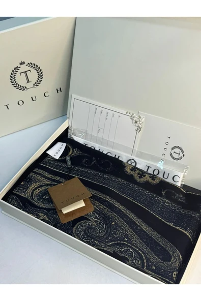 Touch İthal Pamuk İpek Şal - Resim 2